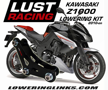 Kawasaki Z1000 lowering links 2010 - 2013