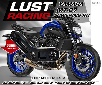 2018 2019 2020 Yamaha MT07 lowering kit