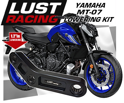 2021-2022 Yamaha MT07 lowering kit