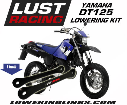 Yamaha DT125 lowering kit 1994-2004 1 inch lowering