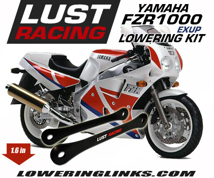 1989-1995 Yamaha FZR1000 EXUP lowering kit 1.6 inch TO ORDER