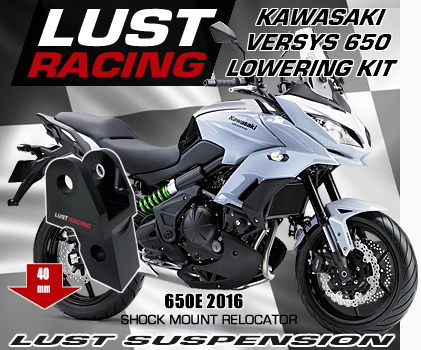 2016-2022 Kawasaki Versys 650 lowering kit 1.6