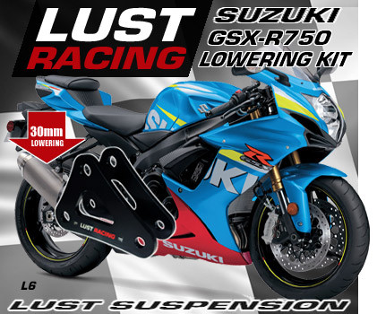 Suzuki GSXR750 lowering kit 2011-2022 L1-L9 M0 M1 M3