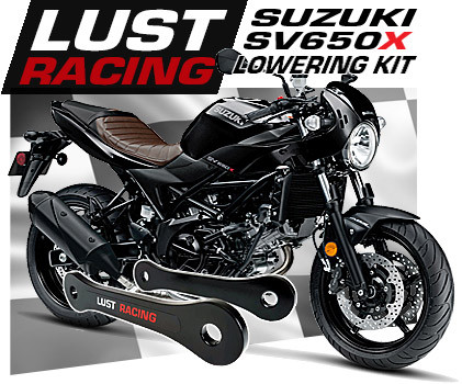 thumbnail image 2 of Motorcycle Lowering Links For Suzuki V-STROM DL650 & DL1000 - Adjustable Stainless Steel Drop Links (2002-2024 Models) 2 of 14