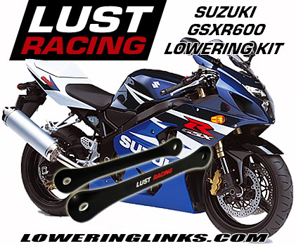 Suzuki GSXR 600 lowering links 1.57 inch 2000-2005