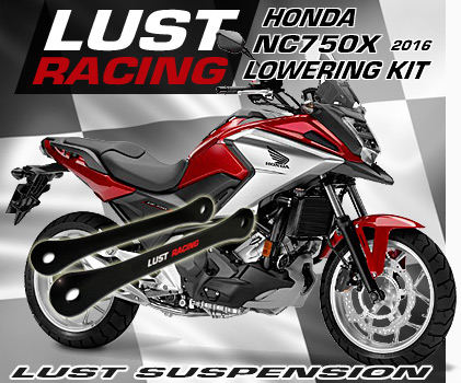2014-2020 Honda NC750X / NC750XD lowering kit 1.6