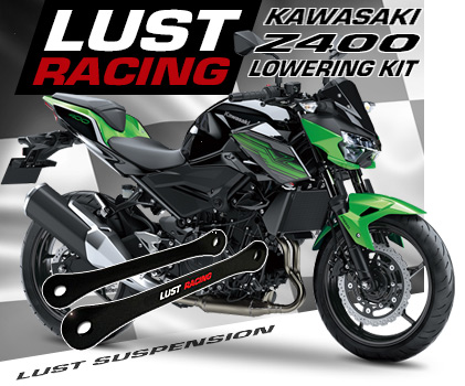 2019-2022 Kawasaki Z400 lowering kit 25mm 1