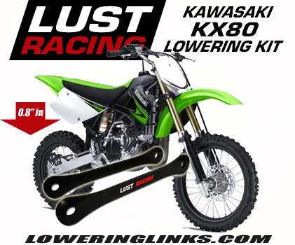 Kawasaki KX80 Lowering links 1991-2000