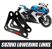 Lowering Links and Lowering kits for Suzuki motorcycles
