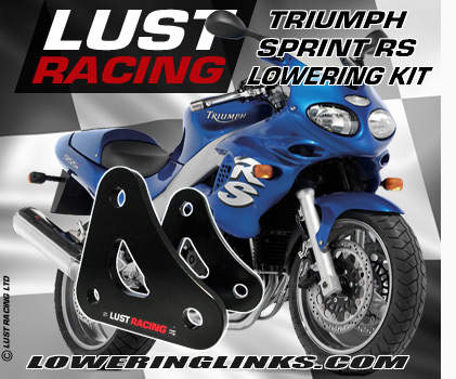 2000-2003 Triumph Sprint RS lowering kit - MADE TO ORDER