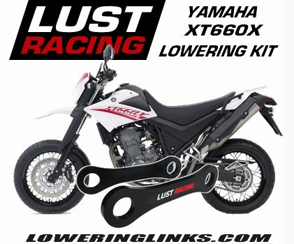 Yamaha XT660X lowering links