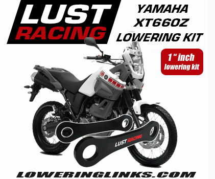 Yamaha XT660Z Tenere lowering links