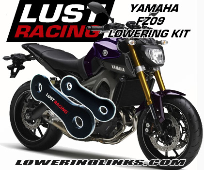 2014-2016 Yamaha FZ09 lowering kit