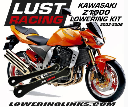 Kawasaki Z1000 Lowering links 2003-2006 1.57in