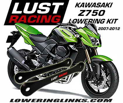 Kawasaki Z750 Lowering links 2007-2012  1.8 inch lowering