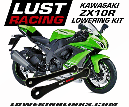 Kawasaki ZX10R Lowering links 2008-2009