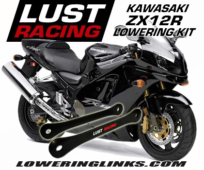 Kawasaki ZX12R Lowering links 2002 - 2006