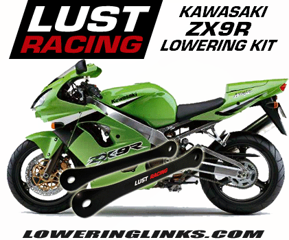 Kawasaki ZX9R Lowering links 2002-2003